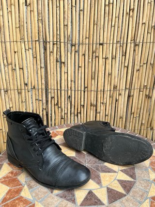 Botas Martinelli Piel Negra Talla 42