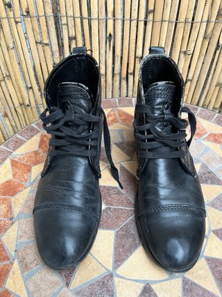 Botas Martinelli Piel Negra Talla 42