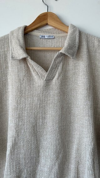 Polo Zara Beige Talla M