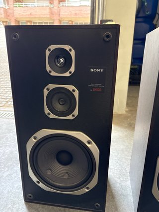 Altavoces Sony con Etapa de Potencia