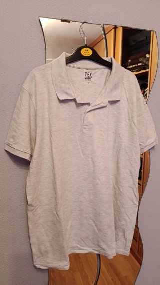 Lote 5 polos hombre talla L