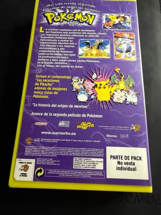 VHS Pokémon: Mewtwo vs Mew (Español)