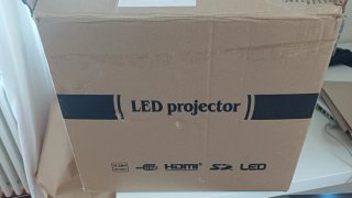 Proiettore LED DBPOWER nero