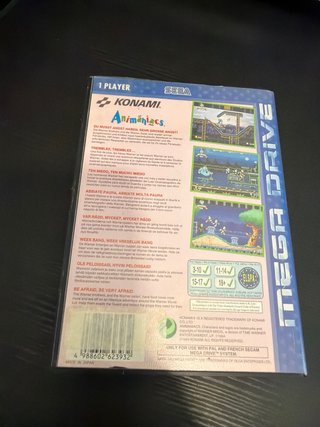 Animaniacs Mega Drive Sega Konami
