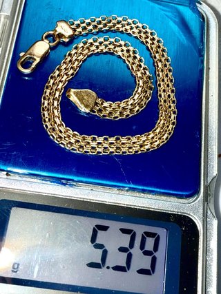 Pulsera de oro 5,39g 18k