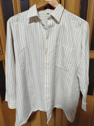 Camisa de manga larga a rayas