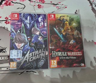 Pack Astral Chain y Hyrule Warriors para switch