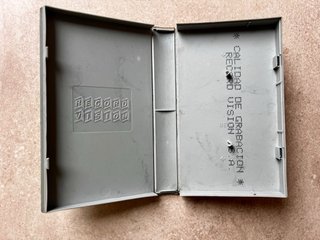 Caja + Carátula VHS Último Recurso (1986)