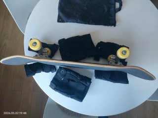 Skate 81x24+Rodilleras,coderas, muñequeras Protec