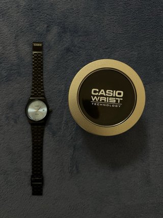 Casio Negro y Baby Blue