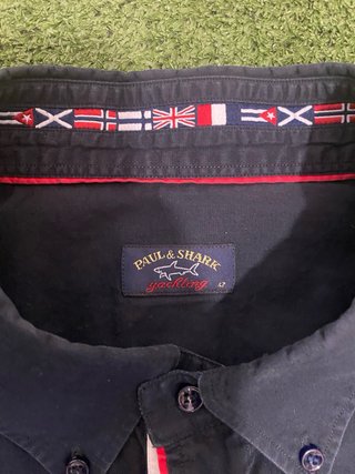 Camisa Paul & Shark Yachting Negra