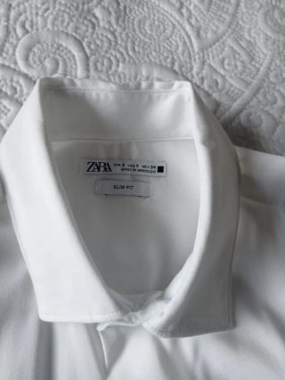 Traje azul marino Zara