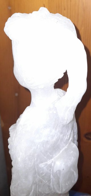 Figura de alabastro mujer oriental