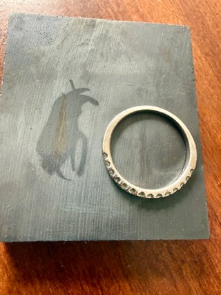 Anillo 18K Diamantes Naturales 0.21cts