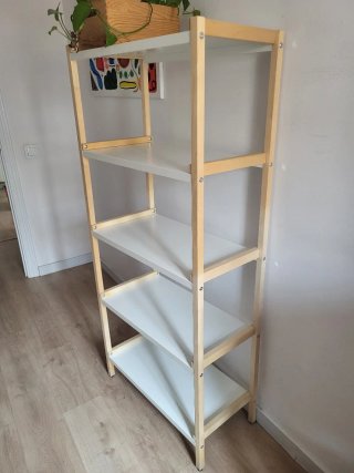 Estantería Ekenäbben IKEA Madera Blanca