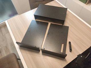 Elevador Doble Monitor Madera BONTEC