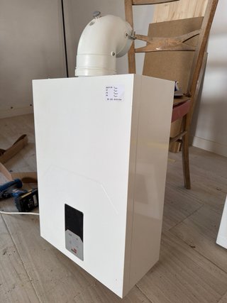 Calentador de gas propano