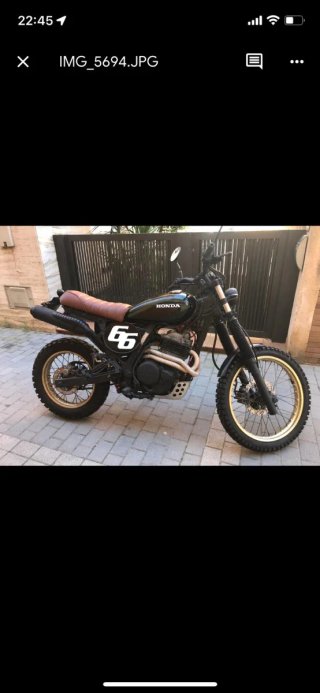 Honda Dominator 89 (3 motos en una, mirar fotos)