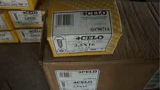 Tornillería Chapa Celo 4,8x63 barias medidas ofer