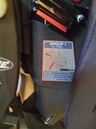 Silla de coche para bebé