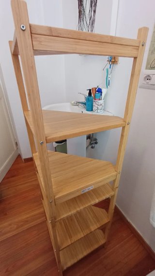 2 Mobili IKEA Bambù Angolari