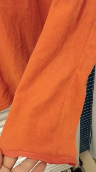 Polar Quechua naranja talla L