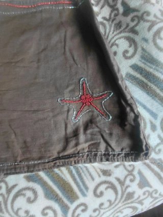Falda Pull&Bear S con estrellas