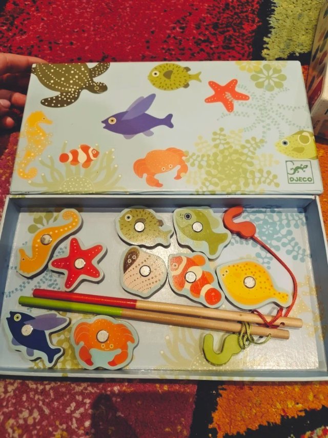 Juego de Pesca Magnética Djeco