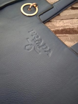 Borsa Prada Blu