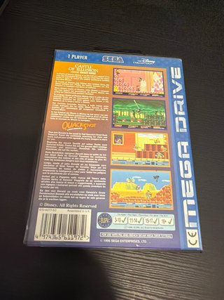 Mega Drive - Castle of Illusion e Quackshot