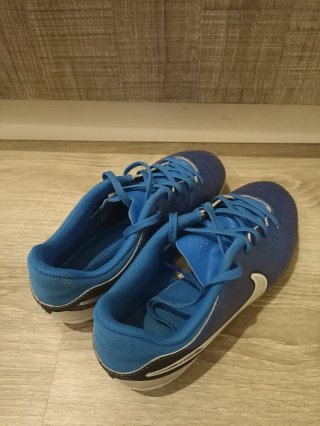 Botas de fútbol Nike azules