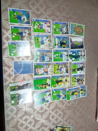 Lote 27 cromos Zaragoza Mundicromo 2000/01