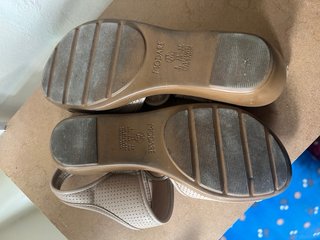 Sandalias Geox Piel Beige Talla 39