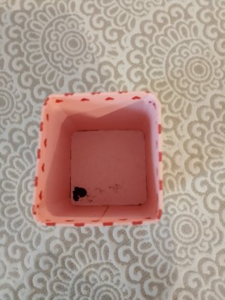 Portalápices o portapinceles de cartón