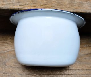 ORINAL VINTAGE de ACERO ESMALTADO años 60 SIN USAR