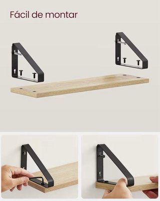 3 Estanterías de Pared