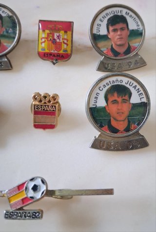 Lote Pins Selección Española Fútbol USA 94