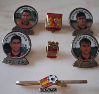 Lote Pins Selección Española Fútbol USA 94