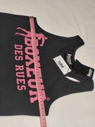Camiseta Tirantes Boxeur – Gris – Talla XS – Nueva