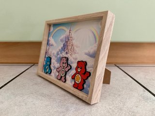 Quadretto Orsetti del Cuore 15x20cm