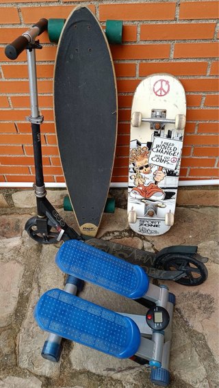 Lote Patinete, Skate y Escalador