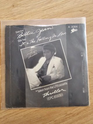 Michael Jackson - Billie Jean (Vinilo 7" UK 1982)