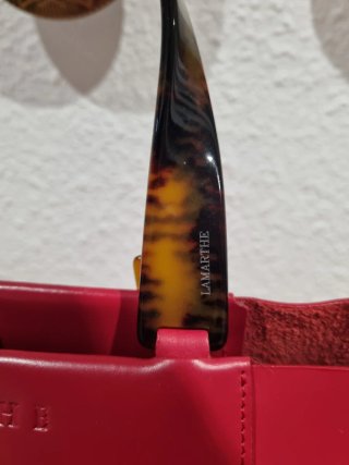 Bolso Lamarthe Piel Rojo Cálido