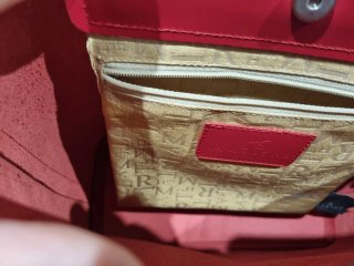 Bolso Lamarthe Piel Rojo Cálido