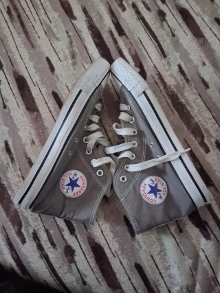 Converse All Star Grigie Alte