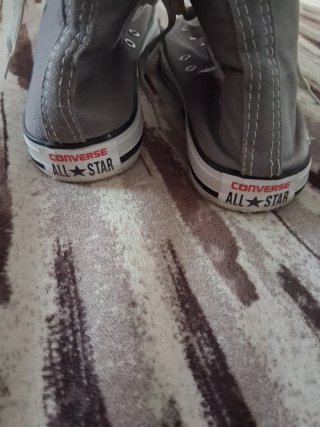Converse All Star Grigie Alte