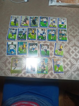 Lote 21 cromos Real Zaragoza Mundicromo 2001/02