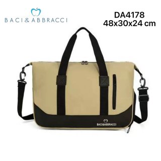 Borsone unisex Baci & Abbracci 48x30x24 cm