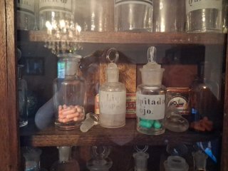 Mueble Botiquín Farmacia Antiguo Madera