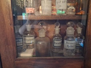 Mueble Botiquín Farmacia Antiguo Madera